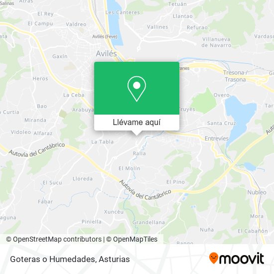 Mapa Goteras o Humedades