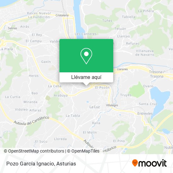 Mapa Pozo García Ignacio
