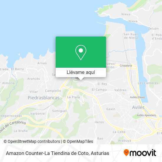 Mapa Amazon Counter-La Tiendina de Coto