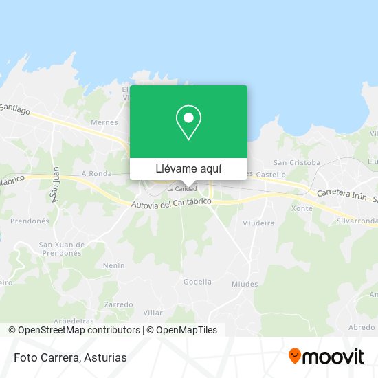 Mapa Foto Carrera
