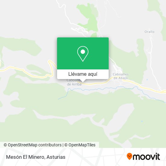 Mapa Mesón El Minero