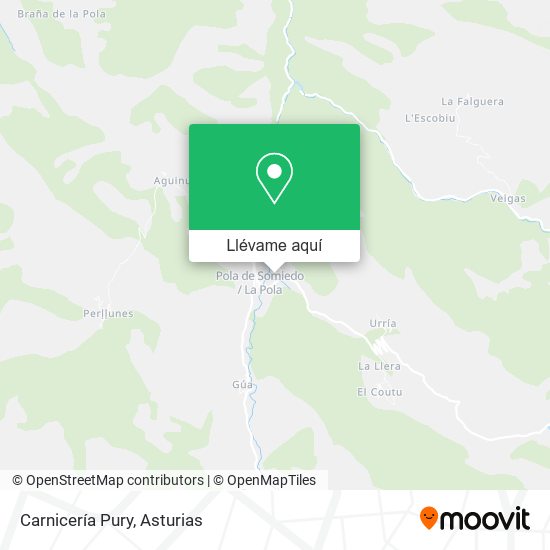 Mapa Carnicería Pury