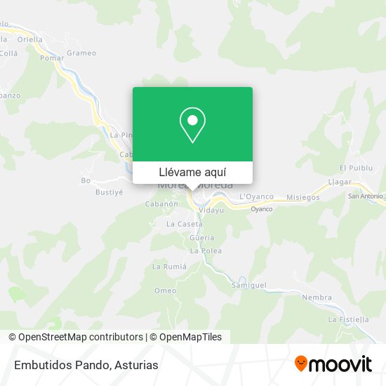 Mapa Embutidos Pando