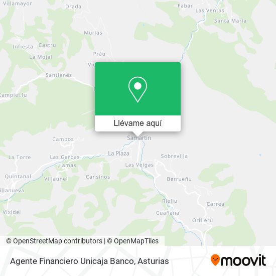 Mapa Agente Financiero Unicaja Banco