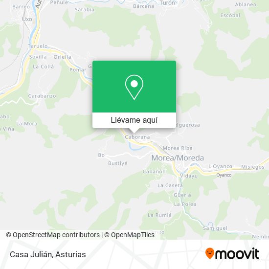 Mapa Casa Julián