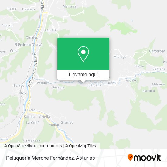 Mapa Peluquería Merche Fernández