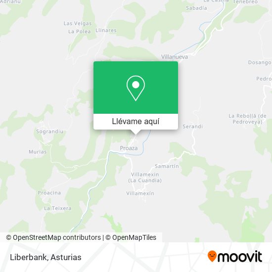 Mapa Liberbank