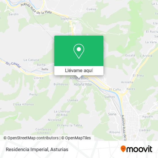 Mapa Residencia Imperial