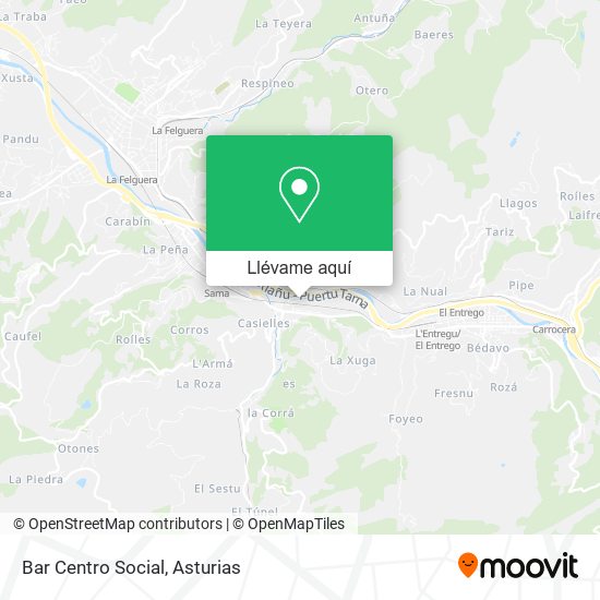 Mapa Bar Centro Social
