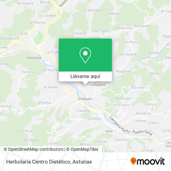 Mapa Herbolaria Centro Dietético