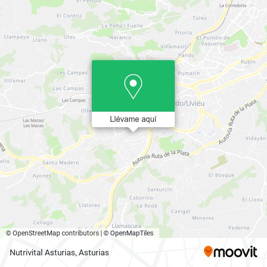 Mapa Nutrivital Asturias