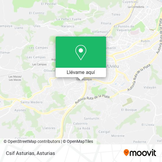 Mapa Csif Asturias