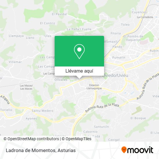 Mapa Ladrona de Momentos