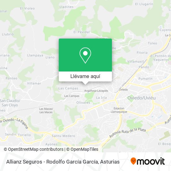 Mapa Allianz Seguros - Rodolfo García García