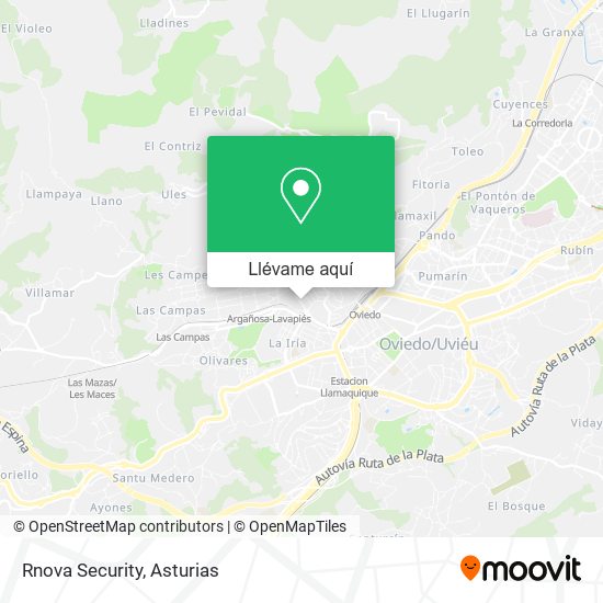 Mapa Rnova Security