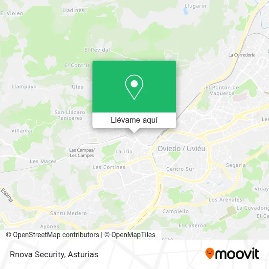 Mapa Rnova Security