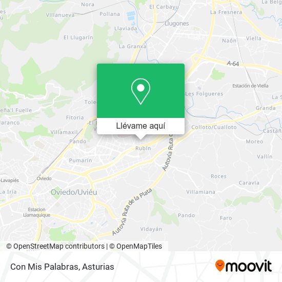 Mapa Con Mis Palabras