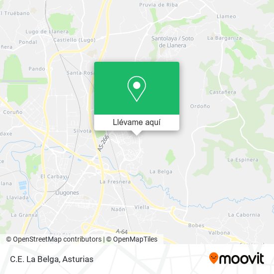 Mapa C.E. La Belga