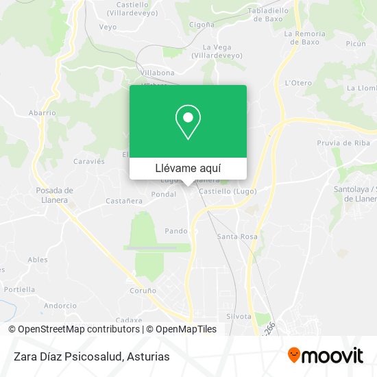 Mapa Zara Díaz Psicosalud