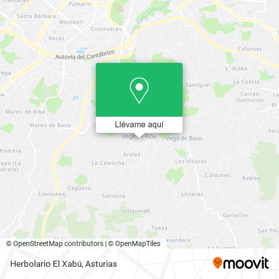 Mapa Herbolario El Xabú