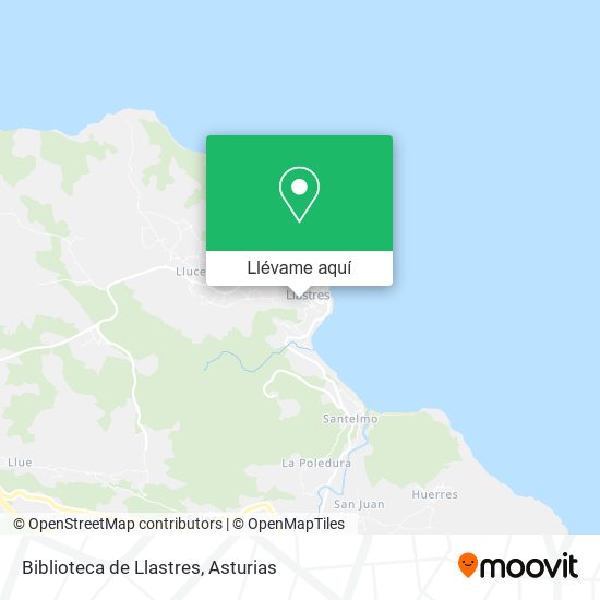 Mapa Biblioteca de Llastres