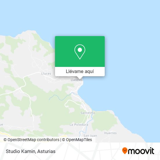 Mapa Studio Kamin