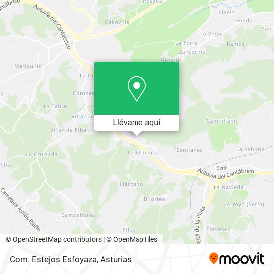 Mapa Com. Estejos Esfoyaza
