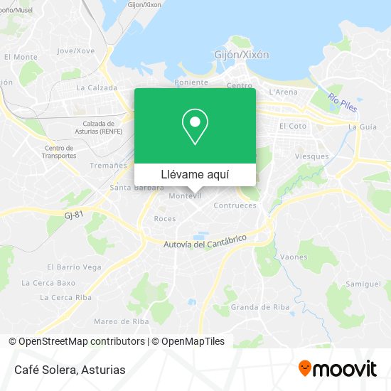 Mapa Café Solera