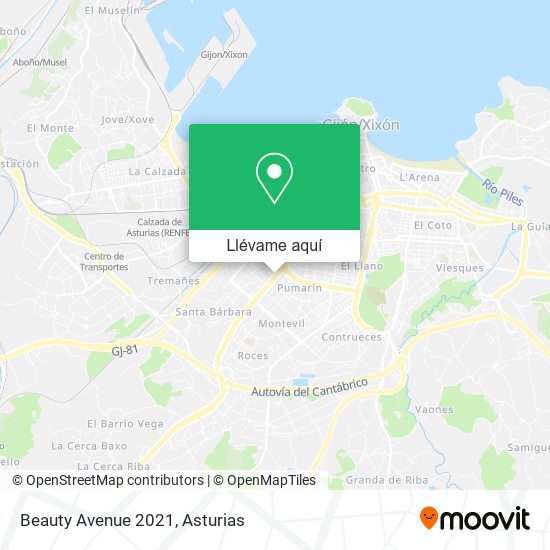 Mapa Beauty Avenue 2021
