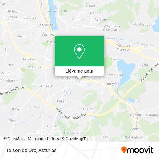 Mapa Toisón de Oro