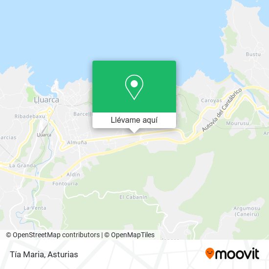 Mapa Tía Maria
