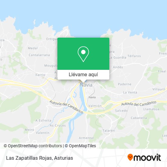 Mapa Las Zapatillas Rojas