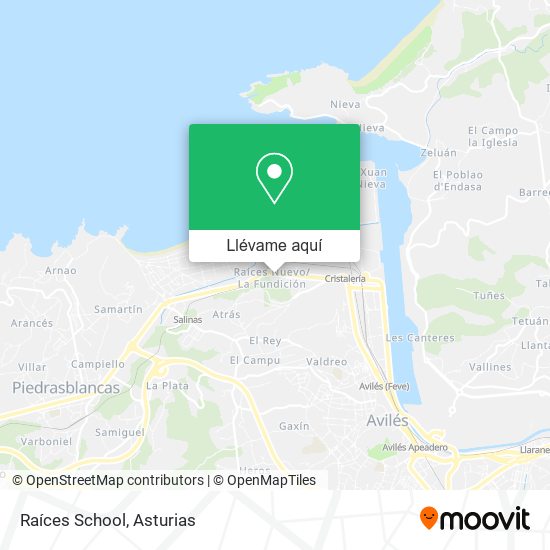 Mapa Raíces School