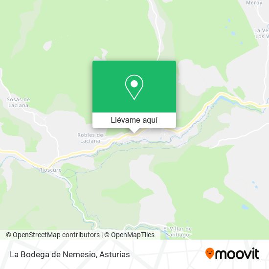 Mapa La Bodega de Nemesio