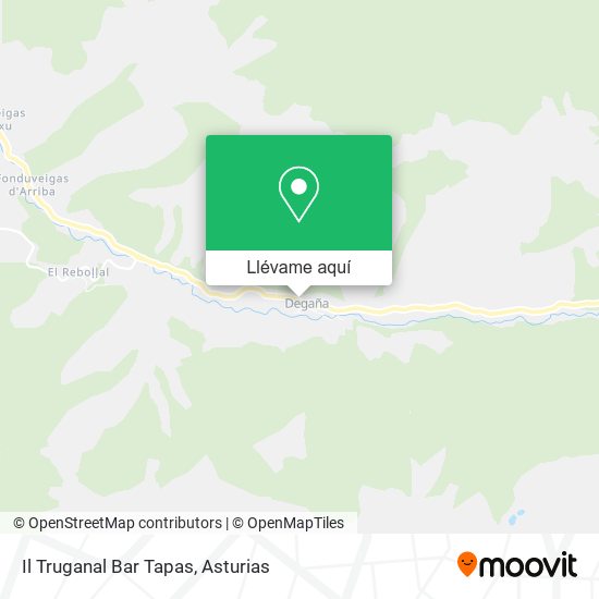 Mapa Il Truganal Bar Tapas