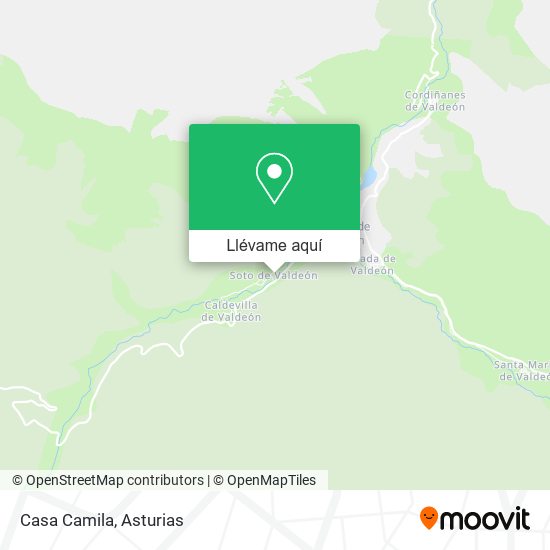 Mapa Casa Camila