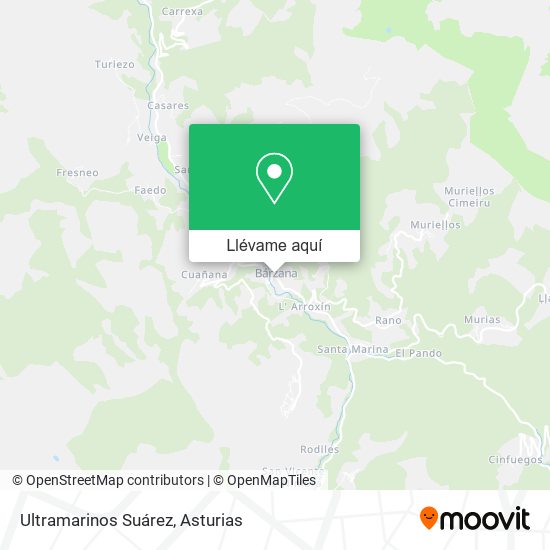 Mapa Ultramarinos Suárez