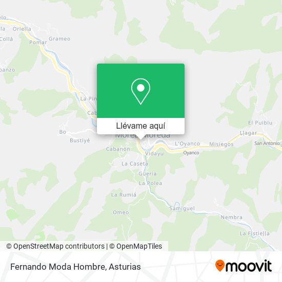 Mapa Fernando Moda Hombre
