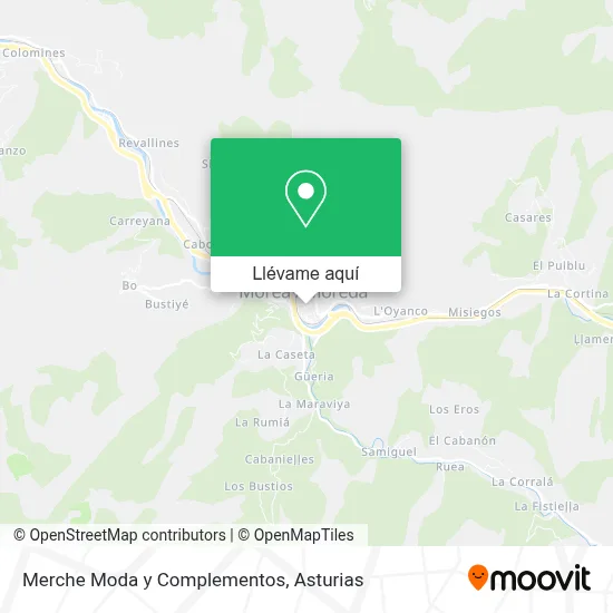Mapa Merche Moda y Complementos