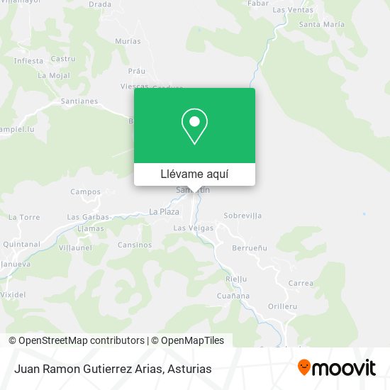 Mapa Juan Ramon Gutierrez Arias