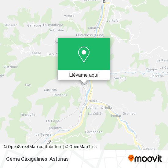 Mapa Gema Caxigalines