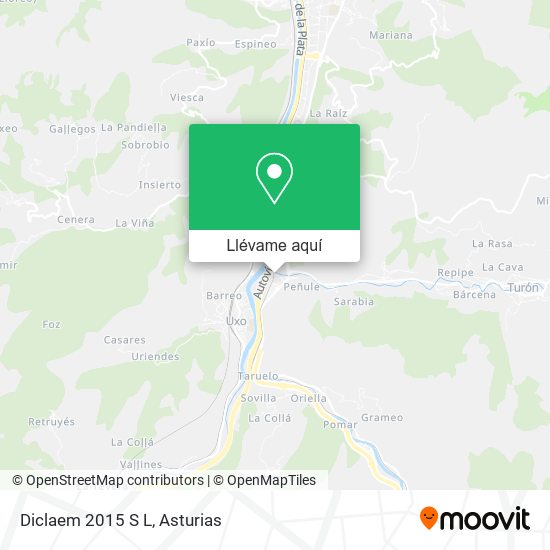 Mapa Diclaem 2015 S L