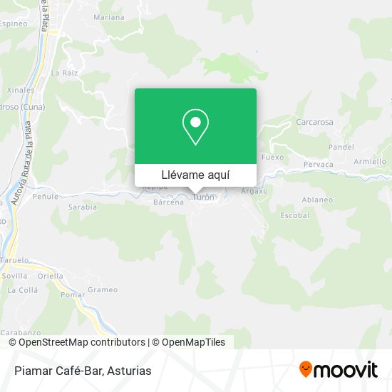 Mapa Piamar Café-Bar