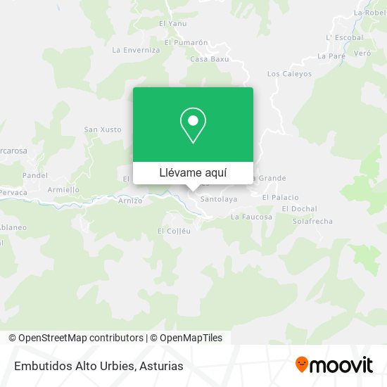 Mapa Embutidos Alto Urbies