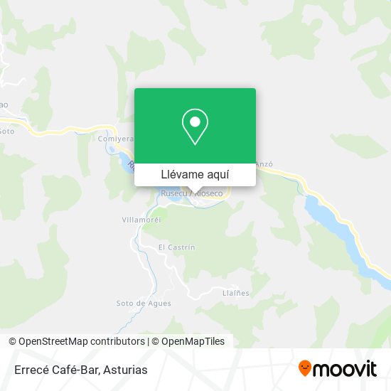 Mapa Errecé Café-Bar