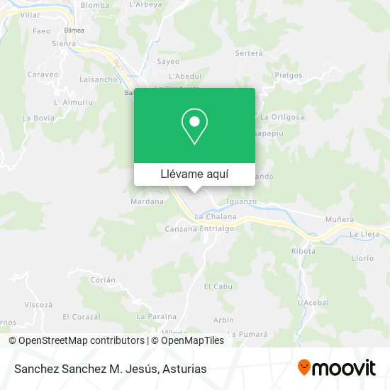 Mapa Sanchez Sanchez M. Jesús