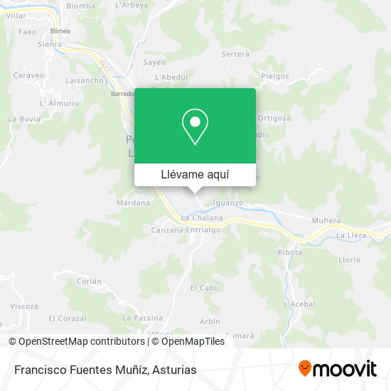 Mapa Francisco Fuentes Muñíz