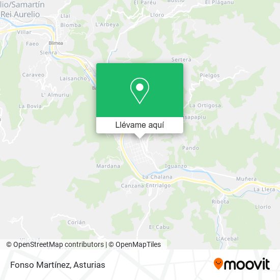 Mapa Fonso Martínez