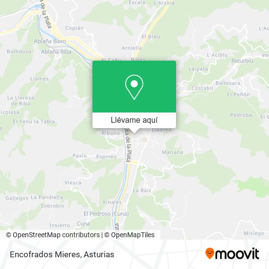 Mapa Encofrados Mieres