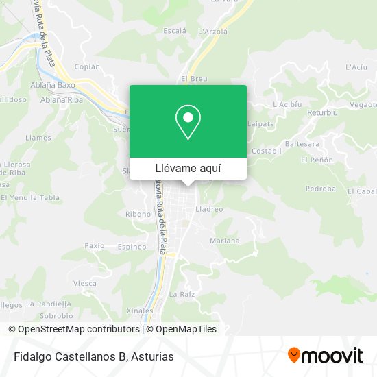 Mapa Fidalgo Castellanos B